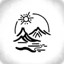 travelling southeast asia tattoo design idea