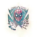 Spiderman  tattoo design idea