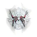 Spiderman  tattoo design idea
