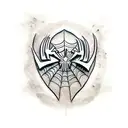 Spiderman  tattoo design idea