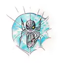 Spiderman  tattoo design idea