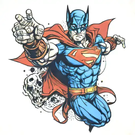 Super Hero tattoo design idea