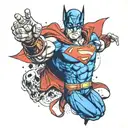 Super Hero tattoo design idea