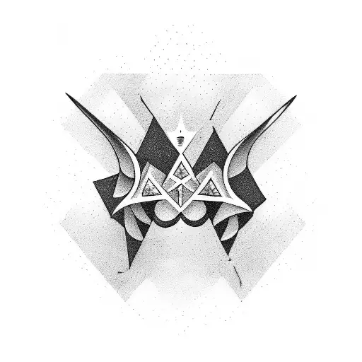 A symbolic representation of the bond between siblings tattoo design idea