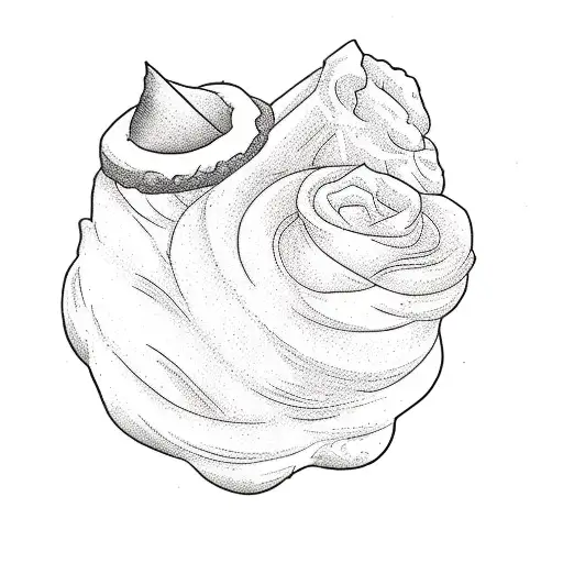a loaf of bread tattoo design idea