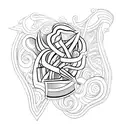 corazon hecho con la palabra JAYMATED dedos amistad tattoo design idea