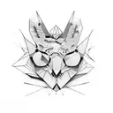 Box , Think outside the box tattoo design idea