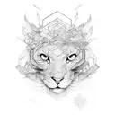 Box , Think outside the box tattoo design idea