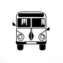 bus accident tattoo design idea