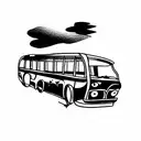 bus accident tattoo design idea