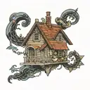 trap house   tattoo design idea