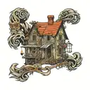 trap house   tattoo design idea