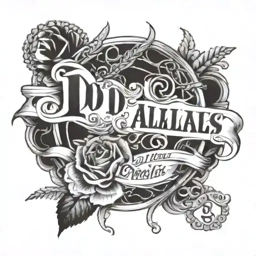 i do all things through christ who strengthens me back tattoo design idea