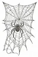 spider and spiderweb tattoo tattoo design idea