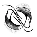 Infinity Symbol with waves tattoo design idea