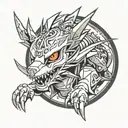 digimon tattoo design idea