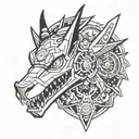 digimon tattoo design idea