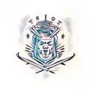 intuition, destiny, strenght, true to self tattoo design idea