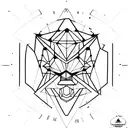 intuition, destiny, strength  tattoo design idea