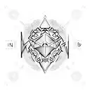 intuition, destiny, strength  tattoo design idea
