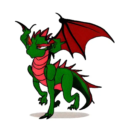 dragonsin of wrath tattoo design idea