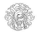 ezra tattoo design idea