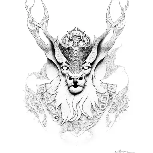 Merlin disney tattoo design idea