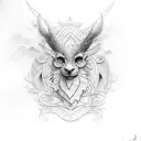 Mago Merlin disney tattoo design idea