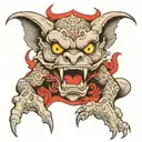 gargoyle tattoo design idea
