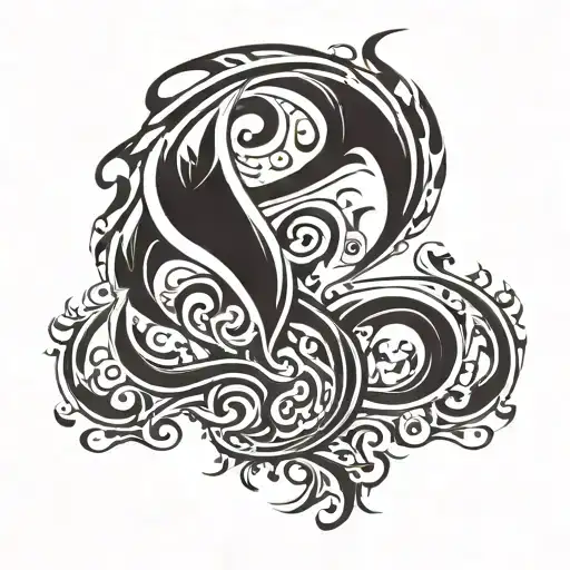 vector flames left arm tattoo design idea