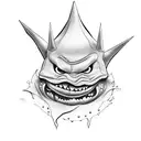 Gengar tattoo design idea