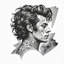 harry styles tattoo design idea