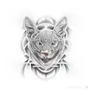 Evolving tattoo design idea