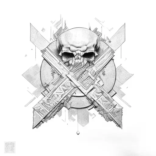 almost losing everything only to rebuild an empire  tattoo design idea