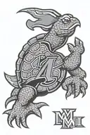 brick wall, maryland terrapins logo, 410 area code baltimore   tattoo design idea