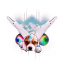 beagle tattoo design idea