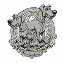 scooby doo tattoo design idea