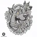 scooby doo tattoo design idea