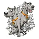 scooby doo tattoo design idea