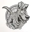 scooby doo tattoo design idea