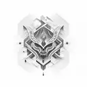 inquisitive  tattoo design idea