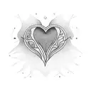 three smalls hearts tattoo design idea
