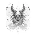 rifle tattoo design idea