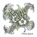 Matthew 34:6 tattoo design idea