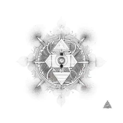 chakras tattoo design idea