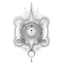 chakras tattoo design idea