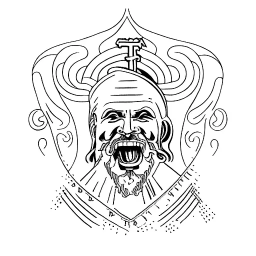 God forgives, I don't ! tattoo design idea