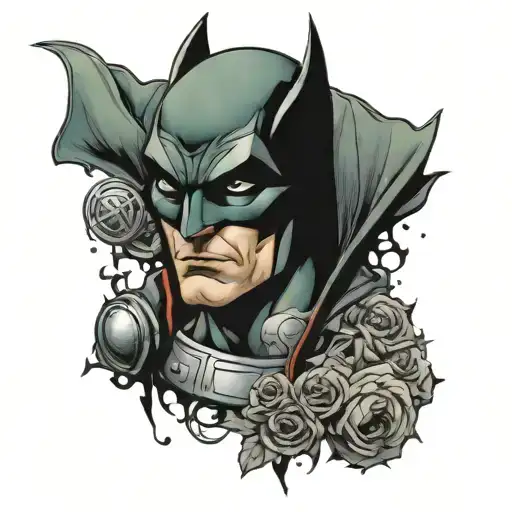 dc comic tattoo design idea