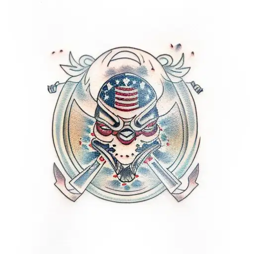 bushi tattoo design idea