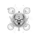 Vikky love dhanu infinity  tattoo design idea